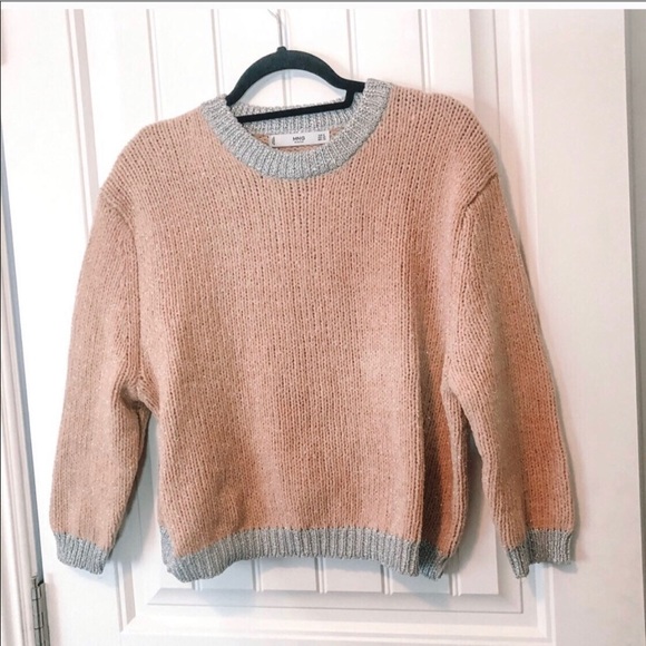 MANGO Pink Metallic sweater - Picture 4 of 7
